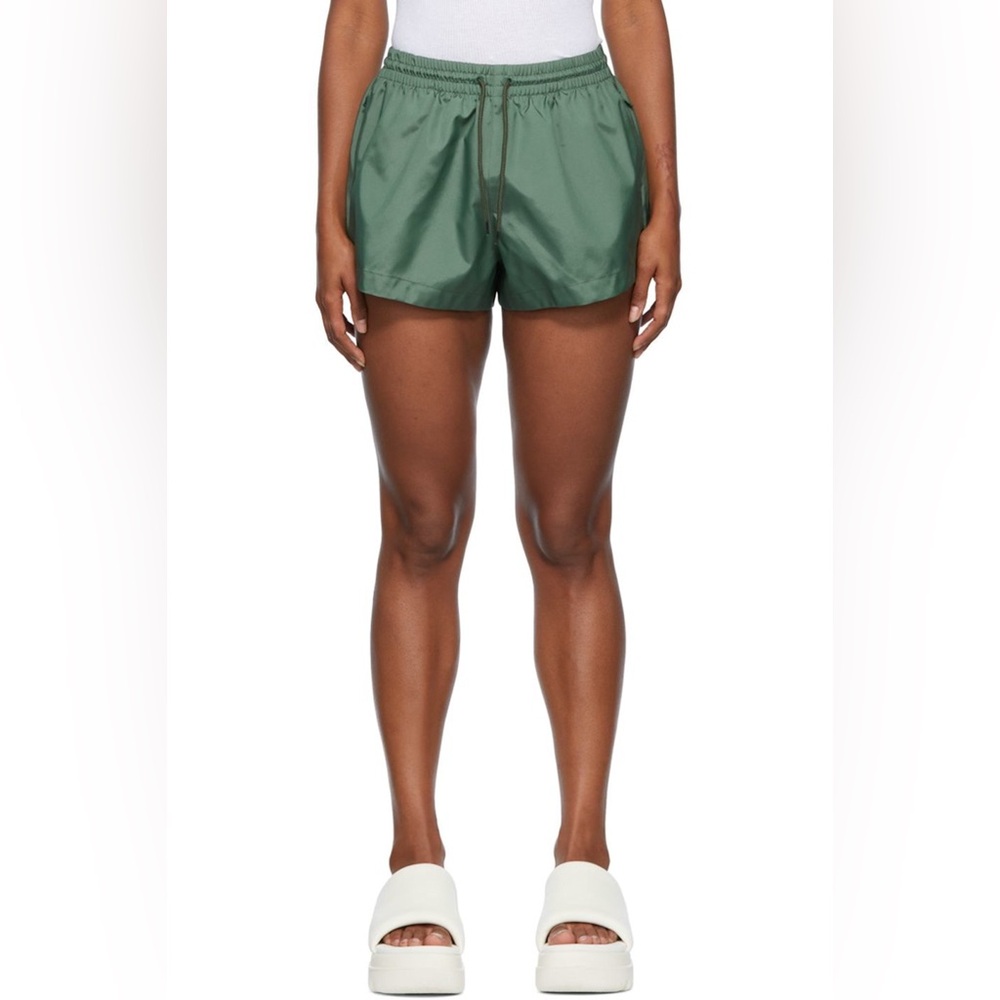 Wardrobe.NYC Khaki Spray Shorts